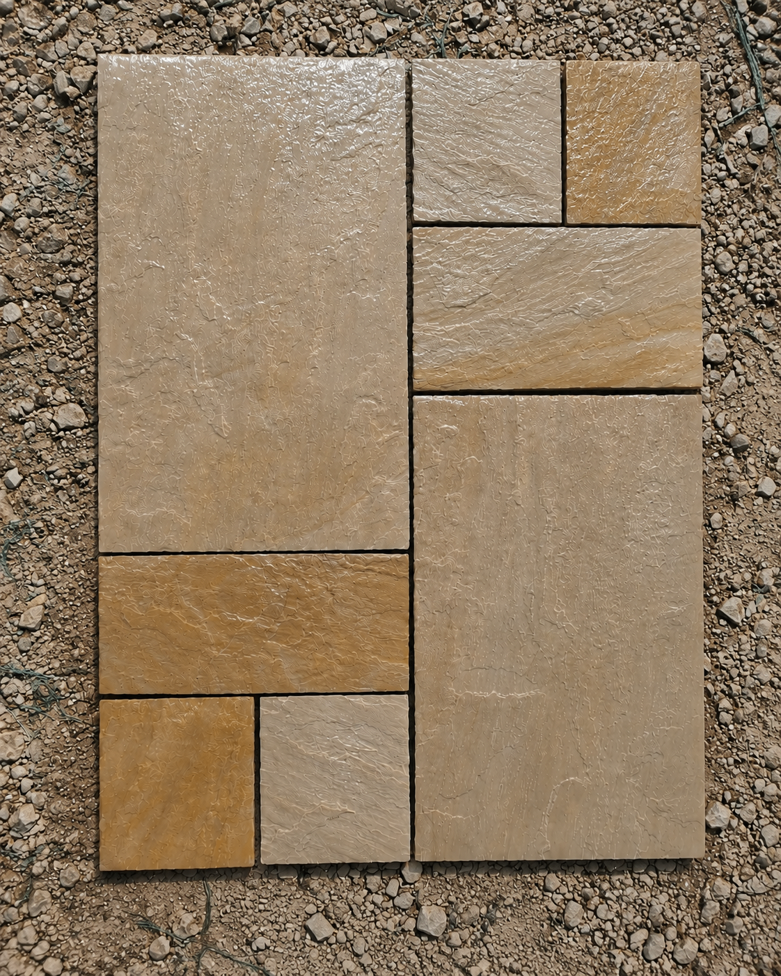 Rippon Buff Sandstone - Patio Pack