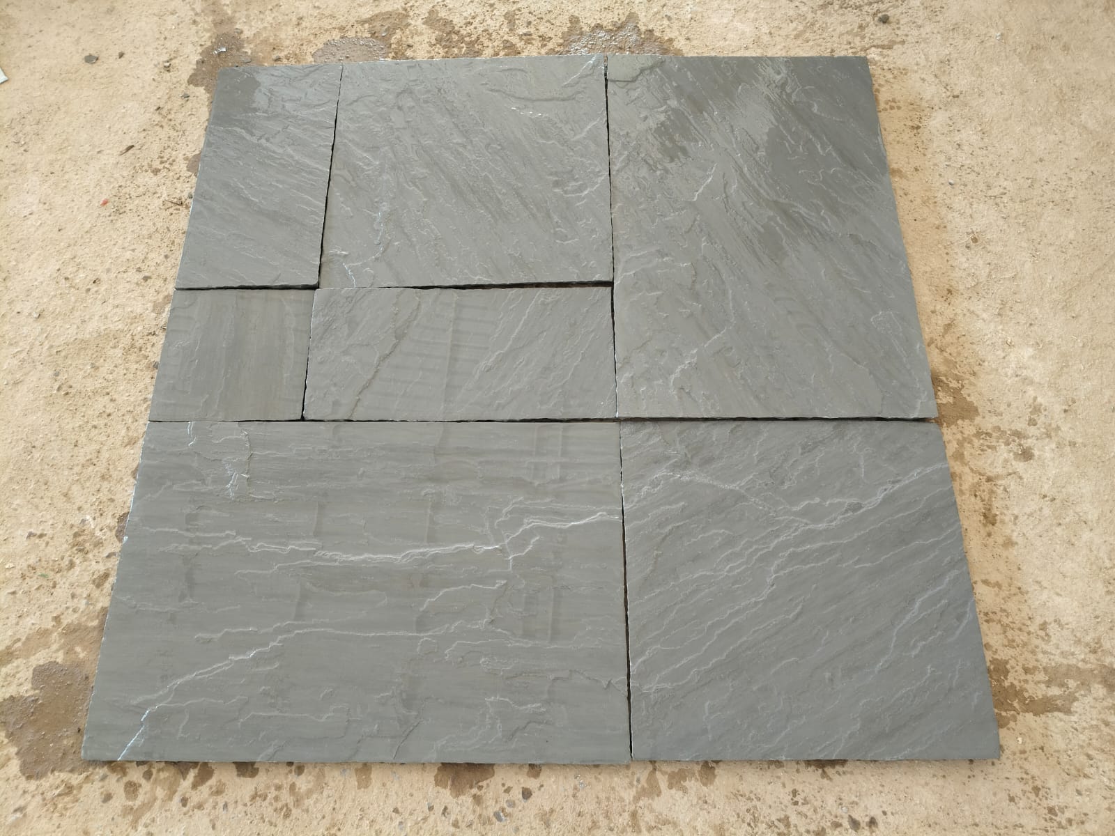 Kandla Grey Sandstone - Patio Pack