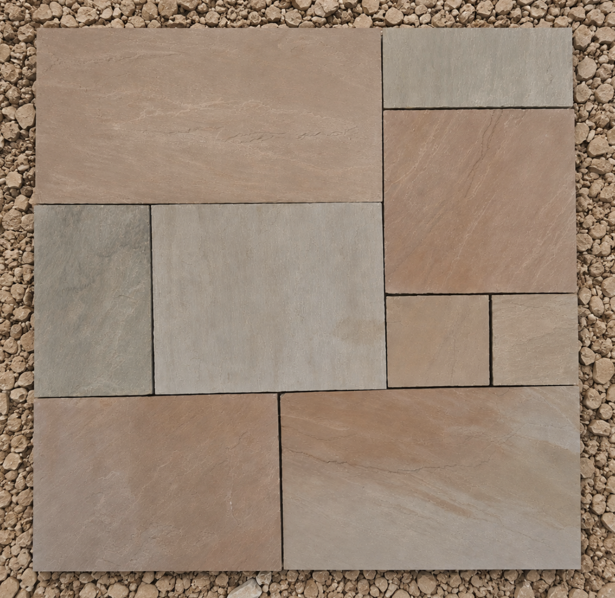 Autumn Brown Sandstone - Patio Pack