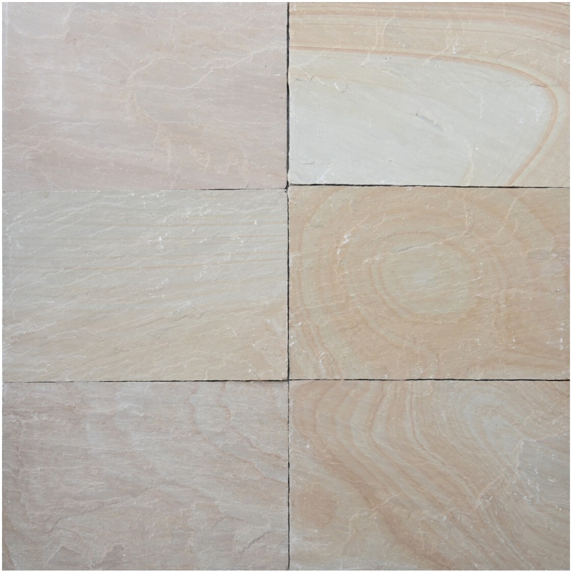 Rippon Buff Sandstone — Patio Pack